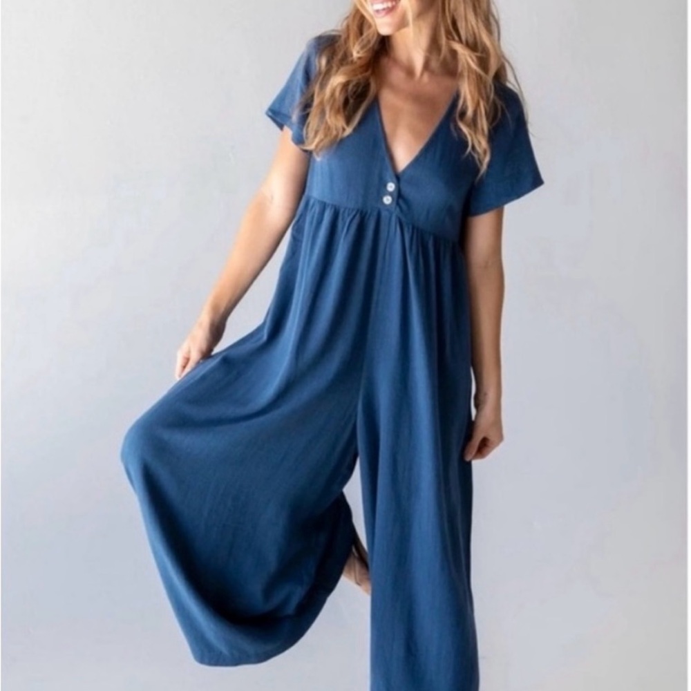 Natural Life Avery Wide Leg Jumpsuit
